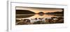 Eagle Lake Panorama-Michael Hudson-Framed Giclee Print