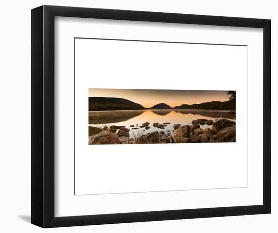 Eagle Lake Panorama-Michael Hudson-Framed Art Print