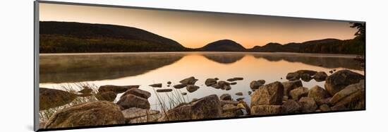 Eagle Lake Panorama-Michael Hudson-Mounted Art Print