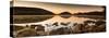 Eagle Lake Panorama-Michael Hudson-Stretched Canvas