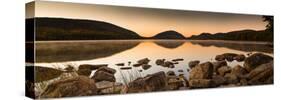 Eagle Lake Panorama-Michael Hudson-Stretched Canvas