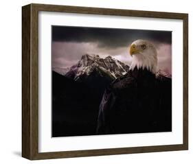 Eagle Mountain-Steve Hunziker-Framed Art Print