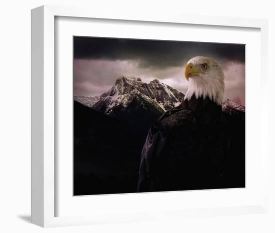 Eagle Mountain-Steve Hunziker-Framed Art Print