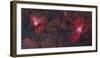 Eagle Nebula and Swan Nebula-Stocktrek Images-Framed Photographic Print