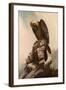 Eagle on Cliff-null-Framed Giclee Print