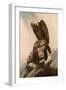 Eagle on Cliff-null-Framed Giclee Print