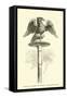 Eagle on Roman Standard-null-Framed Stretched Canvas