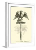 Eagle on Roman Standard-null-Framed Giclee Print