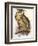 Eagle Owl, Bubo Maximus-Edward Lear-Framed Giclee Print