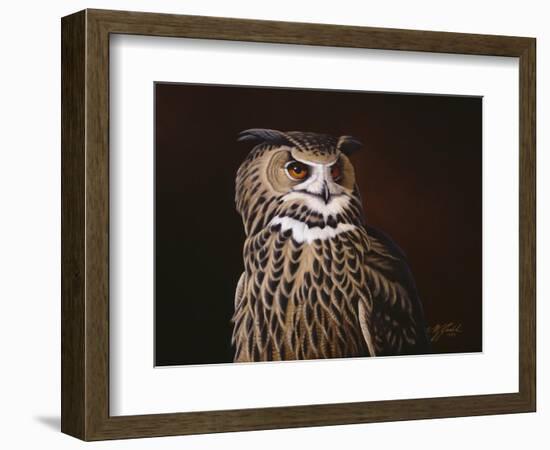 Eagle Owl-Wilhelm Goebel-Framed Giclee Print