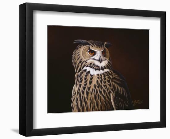 Eagle Owl-Wilhelm Goebel-Framed Giclee Print