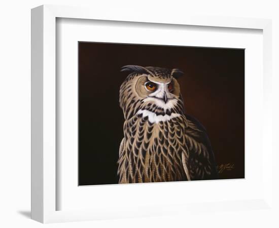 Eagle Owl-Wilhelm Goebel-Framed Giclee Print