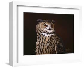 Eagle Owl-Wilhelm Goebel-Framed Giclee Print