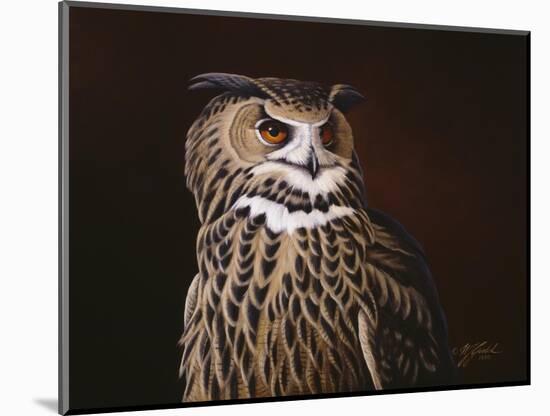 Eagle Owl-Wilhelm Goebel-Mounted Giclee Print