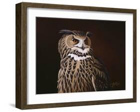 Eagle Owl-Wilhelm Goebel-Framed Giclee Print