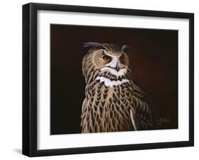 Eagle Owl-Wilhelm Goebel-Framed Giclee Print