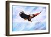 Eagle Painting-Ata Alishahi-Framed Giclee Print