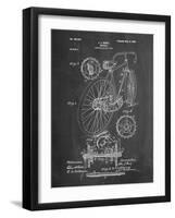 Eagle Quad Racing Bicycle-Cole Borders-Framed Art Print