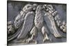 Eagle, Relief from a Roman Sarcophagus, Roman Odeon, Patras, Greece-null-Stretched Canvas