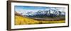 Eagle River Valley with Hurdygurdy Mountain in the background, Chugach National Park, Alaska, USA-null-Framed Photographic Print