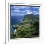 Eagle Rock (Penha De Aguia), Faial, Madeira, Portugal, Atlantic-Stuart Black-Framed Premium Photographic Print