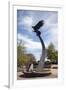 Eagle Statue On The Auburn University Campus-Carol Highsmith-Framed Art Print