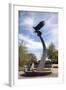 Eagle Statue On The Auburn University Campus-Carol Highsmith-Framed Art Print