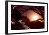 Eagle Sunrise-Gordon Semmens-Framed Photographic Print