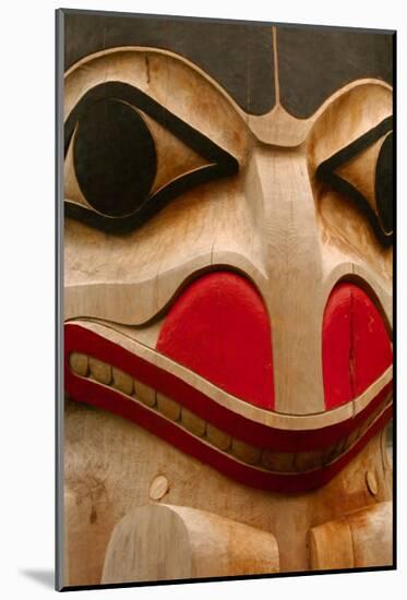 Eagle Totem, Alaska-Charles Glover-Mounted Giclee Print