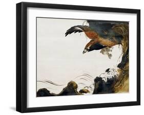 Eagle with Monkey-Zeshin Shibata-Framed Giclee Print