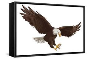 Eagle-Alexey Pushkin-Framed Stretched Canvas