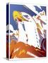 Eagle-David Chestnutt-Stretched Canvas