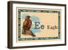 Eagle-null-Framed Art Print