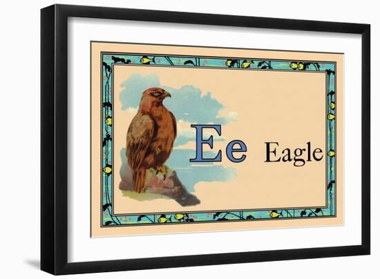 Eagle-null-Framed Art Print