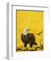 Eagle-English School-Framed Giclee Print