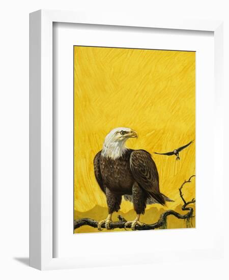 Eagle-English School-Framed Giclee Print