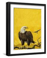 Eagle-English School-Framed Giclee Print