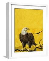 Eagle-English School-Framed Giclee Print