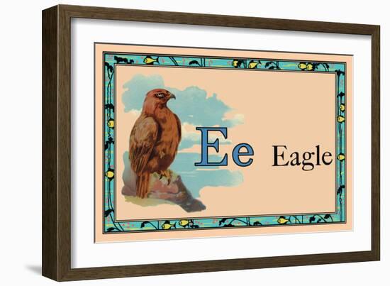 Eagle-null-Framed Art Print