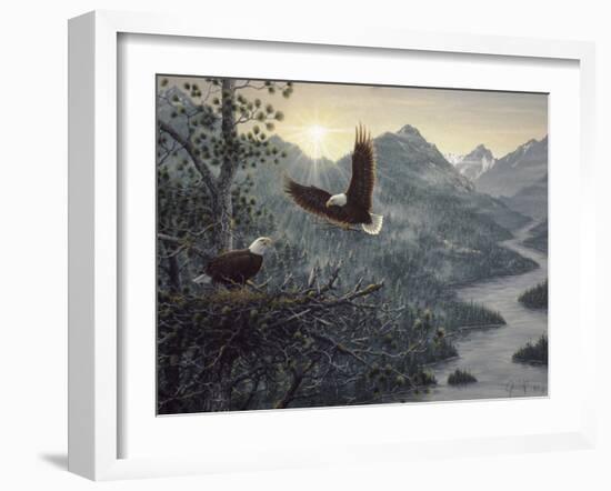 Eagles Nest-Jeff Tift-Framed Giclee Print