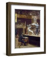 Eakins: Between Rounds-Thomas Cowperthwait Eakins-Framed Giclee Print