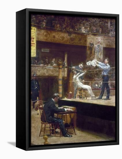 Eakins: Between Rounds-Thomas Cowperthwait Eakins-Framed Stretched Canvas