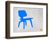 Eames Blue Chair-NaxArt-Framed Art Print