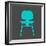 Eames Chair Teal-Anita Nilsson-Framed Art Print
