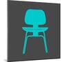 Eames Chair Teal-Anita Nilsson-Mounted Art Print