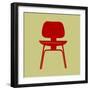 Eames Chair-Anita Nilsson-Framed Premium Giclee Print