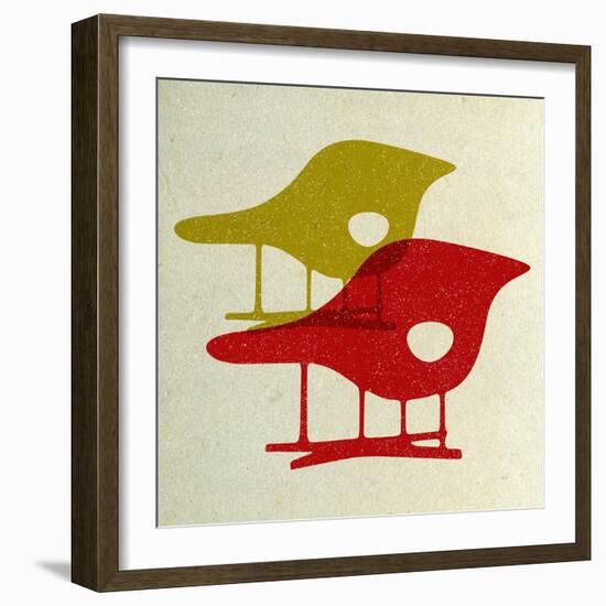 Eames La Chaise Chairs I-Anita Nilsson-Framed Art Print