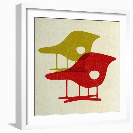 Eames La Chaise Chairs I-Anita Nilsson-Framed Art Print