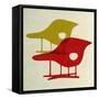 Eames La Chaise Chairs I-Anita Nilsson-Framed Stretched Canvas