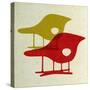 Eames La Chaise Chairs I-Anita Nilsson-Stretched Canvas